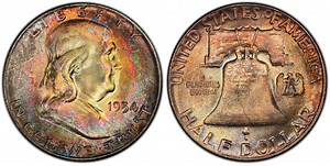 1954 50C "Bugs Bunny" FS-401 (Regular Strike) Franklin Half Dollar - PCGS CoinFacts