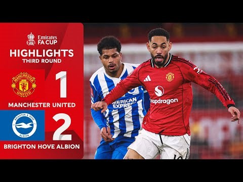 Seagulls knock United OUT 🤯 | Manchester United (1-2) Brighton Hove Albion | Emirates FA Cup