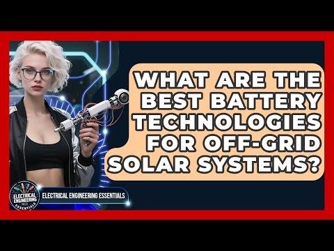 What Are The Best Battery Technologies For Off-grid Solar Systems?
