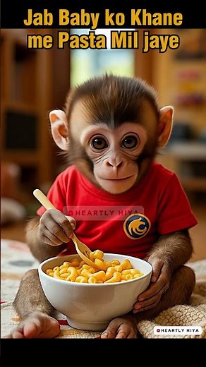 When baby get fav food