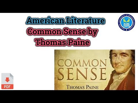 Common Sense by Thomas Paine