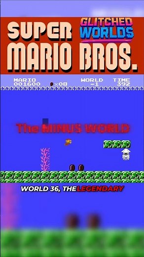 The MINUS WORLD… Mario’s Most Famous Glitch (World 36)