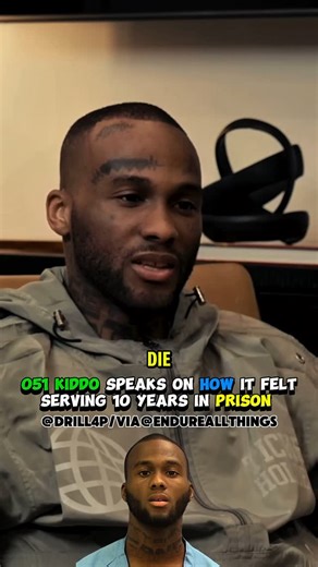 Drill4soul | 051 kiddo speaks on how it felt serving 10 years in prison #051kiddo #prison #chicago #realtalk 051kiddodadrillaaa @endureallthingspodcast | Instagram