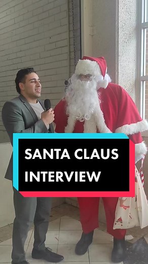 Santa Claus Interview with Jon Bernard Celebrity - Xmas Christmas