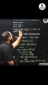 This IOQM Polynomial Trick Solves the Question in Seconds 🤯 | IOQM Booster 2026 | Olympiad Maths