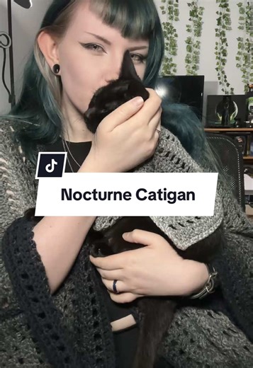Create Your Custom Nocturne Cardigan for Cats
