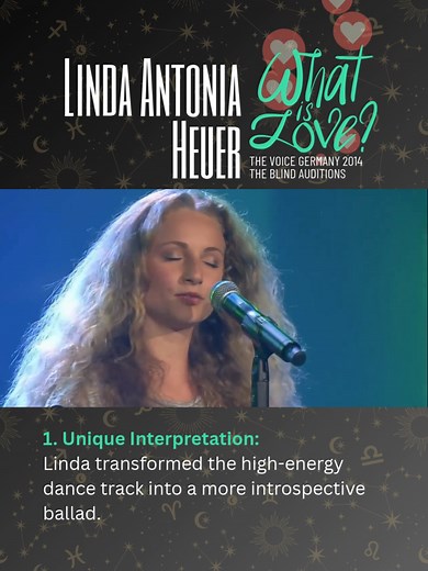 Linda Antonia Heuer's Blind Audition of What is Love