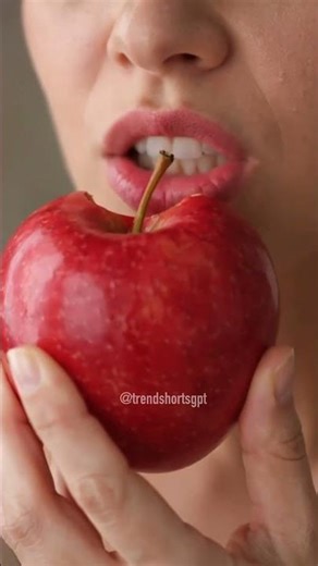 ASMR Eating Sounds Crunchy Pink & Green Apples No Talking