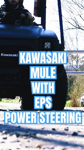 Does homemade PowerSteering actually work? #kawasakimule #mechanic #eps #electricpowersteering #utv