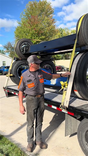 How we secure our tow dollies for shipping