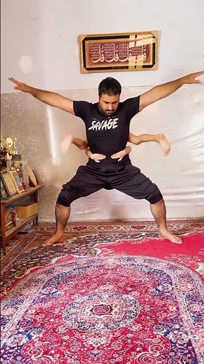 Fastest time to climb around a person #shorts