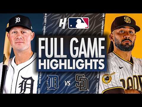 Detroit Tigers vs San Diego Padres - FULL GAME HIGHLIGHTS | March 26, 2026 MLB Season