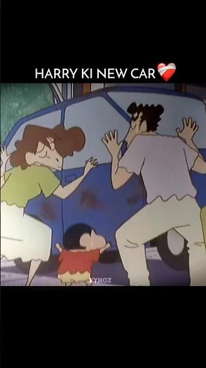 Harry ki New Car 💝 #shinchan #shinchanlover #edit