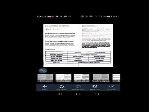 CamScanner Vídeo 1- Escaneado, compartir y enviar a PC