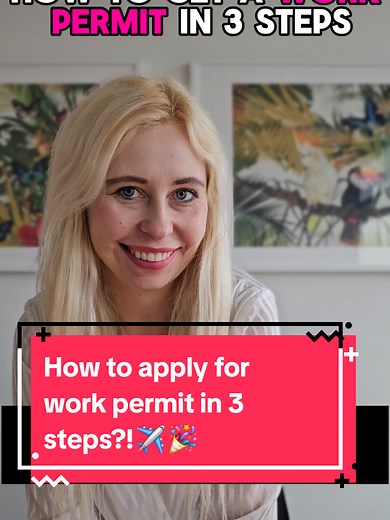 🌍 How to Get a Work Permit in 3 Simple Steps If you're planning to work abroad, follow these 3 key steps to get your work permit: 1️⃣ Optimize Your Resume – Tailor your resume to highlight relevant skills and experience that match the job requirements in your target country. Make sure it’s aligned with local standards to increase your chances of landing the job! 2️⃣ Get a Job Offer – Secure a job offer from a reputable employer in the country where you want to work. Having a solid offer is cruc