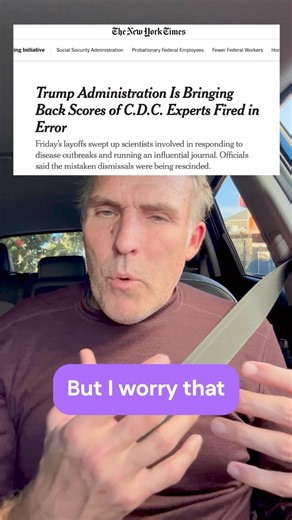 13K views · 390 reactions | On Friday, about 1,300 CDC employees were...