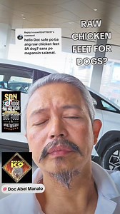 RAW CHICKEN FEET FOR DOGS? Doc Abel Manalo #dogs #pets #chickenfeet #raw #rawmeats #vet #veterinarian | Doc Abel Manalo