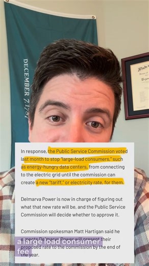 🔥 Delaware’s Next Power Grab: Big Data, Bigger Electric Bills The newly proposed data center in New Castle County will have massive consequences for every Delaware resident’s utility bill. This project — pushed forward under New Castle County Planning Commission — comes right after residents already faced two major electric bill hikes from companies like Delmarva Power. Here’s the truth: Power Demand Off the Charts According to Spotlight Delaware, this data center would use as much electricity 