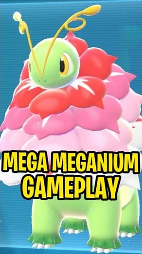 Mega Meganium Official Design REVEALED in Pokemon Legends Z-A