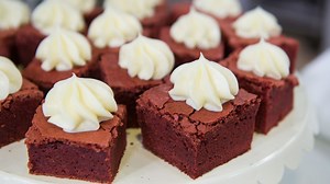 Red velvet and Mississippi mud brownies: Make them without a mix!