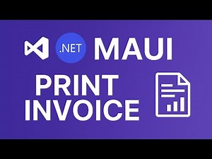 Build a Simple Invoice App & Print Invoices with .NET MAUI