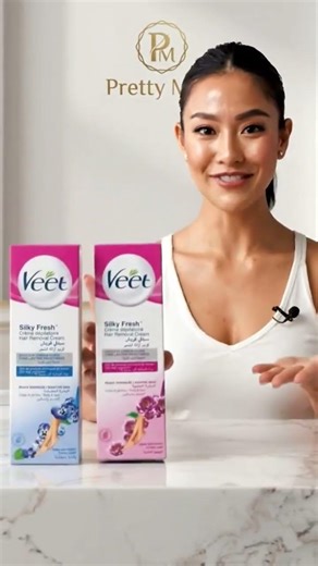 Veet Hair Removal Cream – Smooth Skin in Minutes #skincare #skincareroutine