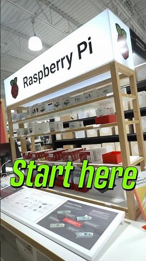 Raspberry Pi Display At The Brand New Micro Center Miami