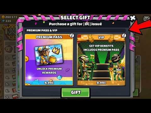 👀 FINALLY, V.I.P. GIFTING FEATURES HAVE STARTED TO APPEAR ! In - Hill Climb Racing 2