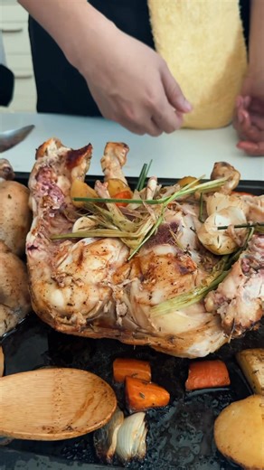 Exploring dry-heat cooking techniques — roasting chicken, pork ribs, and preparing classic chicken galantina. 👨‍🍳🔥 #CulinaryBasics #ChefInthemaking #Gecanian #fbreelsfypシ゚ | Cooking Diaries of Jhasceil Paul