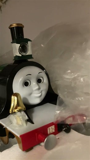 My Bachmann G-Scale Emily with custom ￼￼decorations