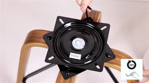 Watch Swivel Bar Stools with Backs on Amazon Live