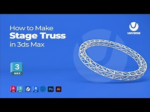 How to make stage truss in 3ds Max I Truss Tutorial
