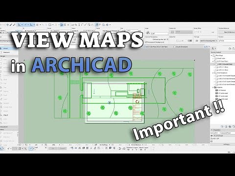 View Maps in Archicad Tutorial
