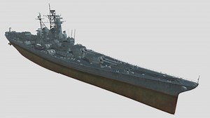 US Super Battleship Oregon - Download Free 3D model by 全斗焕 (@lxyun_2)