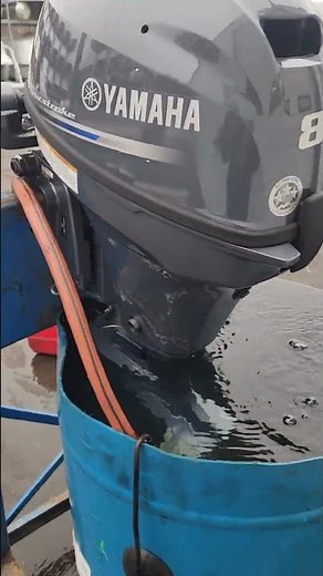Brand New 8HP Yamaha Outboard Running For The First Time