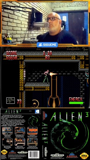 Ciber Naka on Instagram: "Alien 3 Sega Genesis : Juego sublime al igual que la película acción y aliens por todos lados. Un buen arsenal de armas y una buena cantidad de niveles desafiantes. Para mi es un 9 de 10. #retrogaming #sega #videogames #gaming #videojuegos #gameplay #twitch #clips"