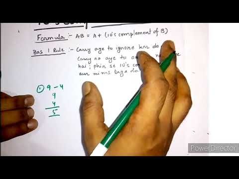 10's complement subtraction with problems