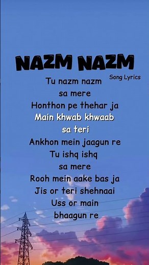 🎤TRY WITH YOUR OWN VOICE || NAZM NAZM ( ARKO) SONG LYRICS🥀❤️#song#lyrics#songlyrics#ownvoice#fyp#bgm