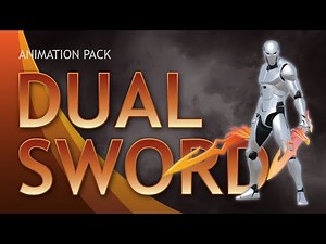 Dual Sword Animation pack for Unity