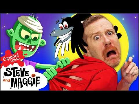 The Spooky Halloween Haunted House + MORE with Steve and Maggie Latin American Spanish