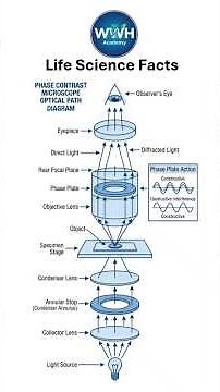 Phase Contrast Microscope Explained in 2 Minute #neet #nepbsc #shorts #ytshorts #microscopy