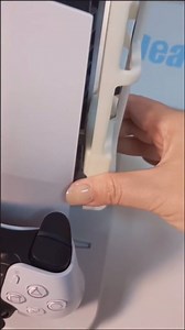 PS5 Slim Console Cooling Fan, HEATFUN Horizontal Cooling Fan for PS5 Slim, Upgraded Quiet PS5 Slim Cooler Fan with LED Light and USB3.0 Hubs, for PS5 Slim Disc/Digital Edition Console - Black