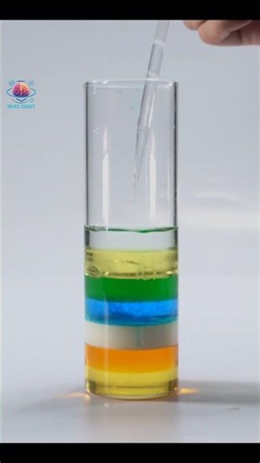 Apple vs Orange Density Test | Amazing Science Experiment 🍎🍊#science #short