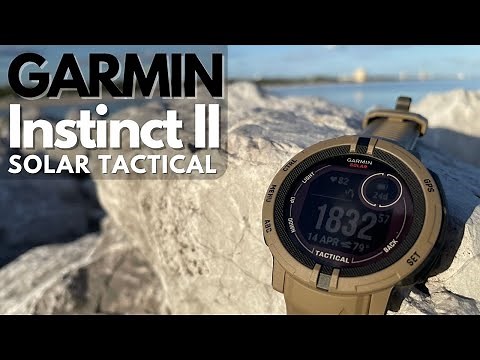Garmin Instinct II Solar Tactical Review - Compared with Fenix 7X Sapphire Solar