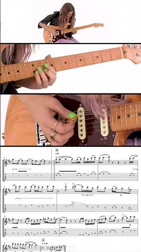 Minor solo pentatonic jam with Lindsay Ell