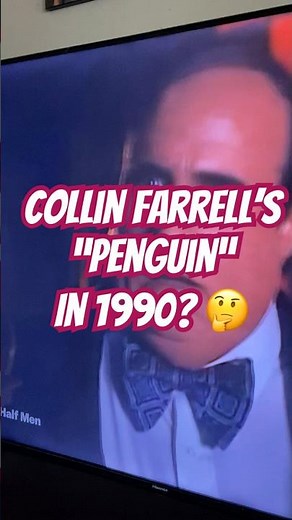 Colin Farrell as The Penguin in 1990?