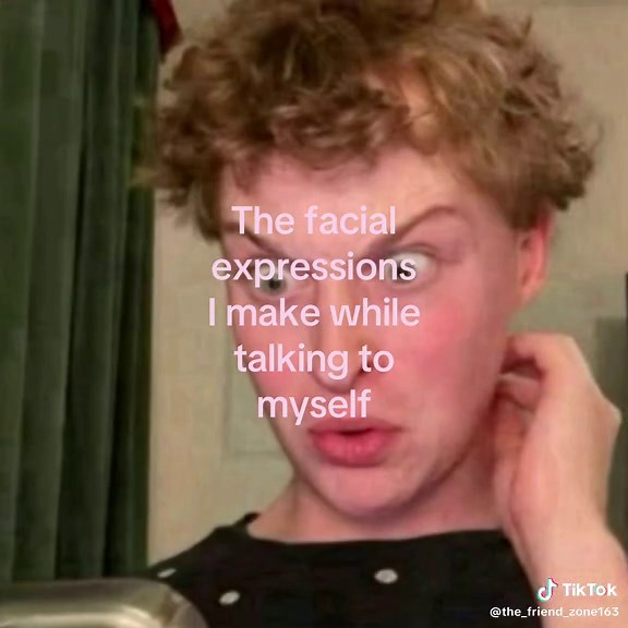 Understanding Facial Expressions When Talking to Yourself