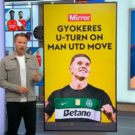 1.4M views · 10K reactions | A round-up of the stories making this morning's newspapers  - Viktor Gyökeres makes u-turn on Manchester United move ⬅️ - Napoli are preparing a bid for Nunez 欄 - Cristiano Ronaldo’s amazing new Al Nassr contract 勞 | Sky Sports | Facebook