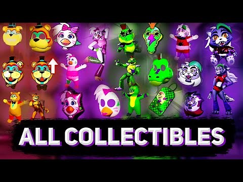 HOW TO COLLECT ALL THE GIFTS AND MESSAGES IN FNAF: SECURITY BREACH