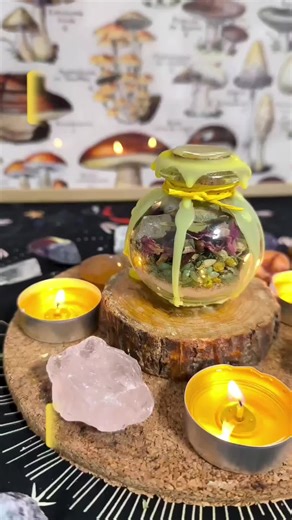✨The Success Spell Jar✨ Gather 'round, seeker of fortune! If it is the golden light of success thou cravest, then heed my words and prepare thy cauldron. 🕯️​To weave a Spell of Summoning Success, thou shalt require: 🔹​Sea Salt (to cleanse the path) 🔹​Green Rice (to draw the harvest of coin) 🔹​Basil (the herb of kings) 🔹​Mint (to quicken the flow of luck) 🔹​Chamomile (to soothe the spirits of chance) 🔹​Cloves (to banish all interference) 🔹​Citrine (the sun-stone of abundance) 🔹​Pure Inte